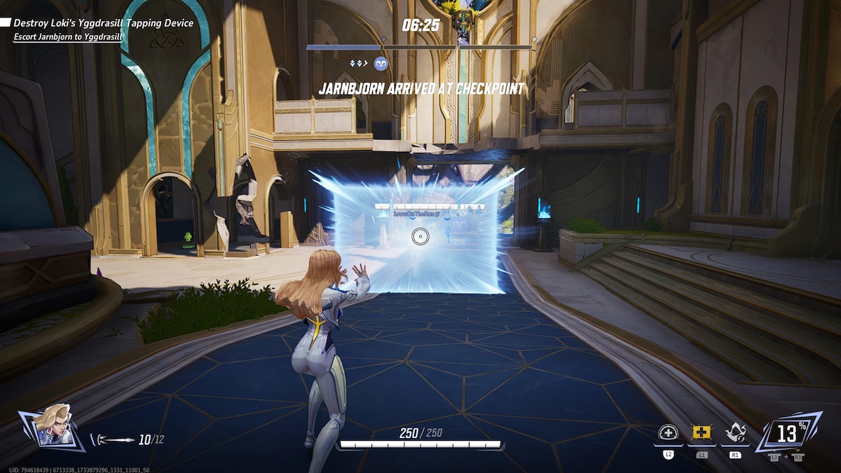Marvel Rivals Cloak and Dagger: Dagger Lightforce Veil.