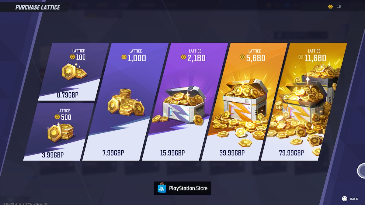 Marvel Rivals units: Purchase Lattices