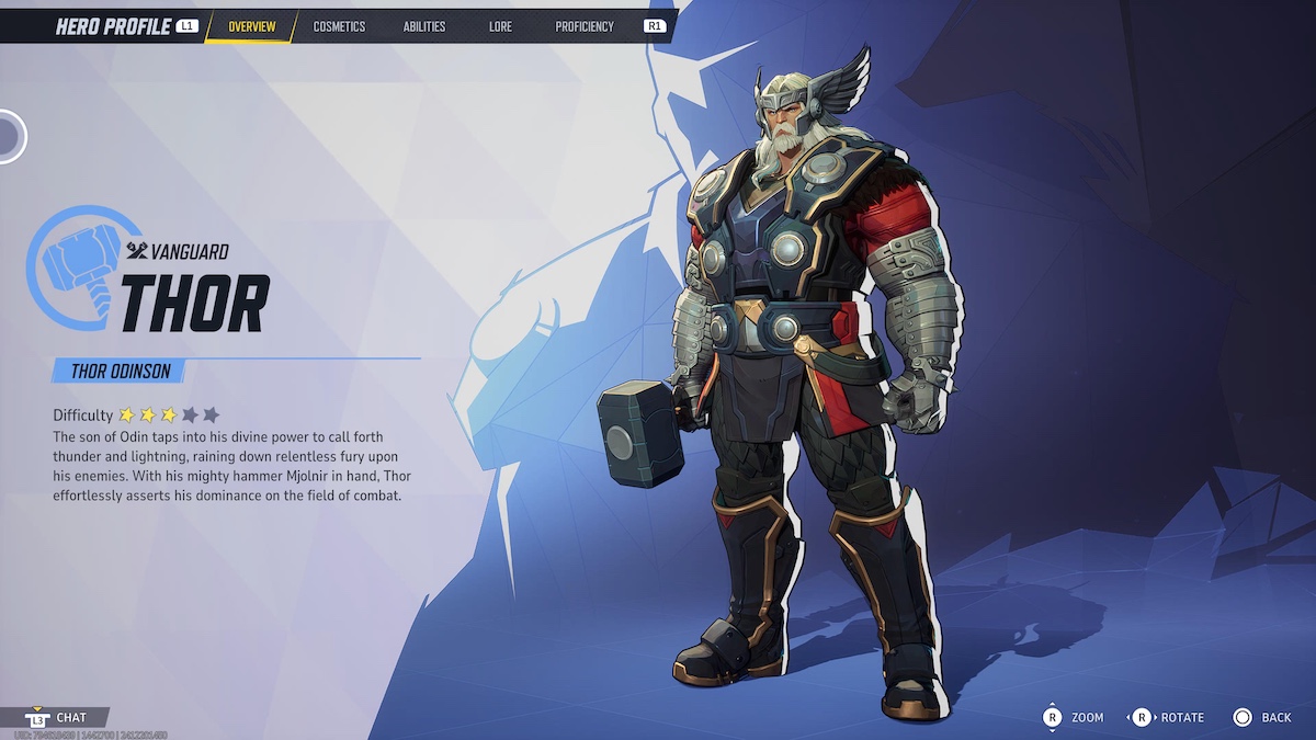 Marvel Rivals Vanguard Thor