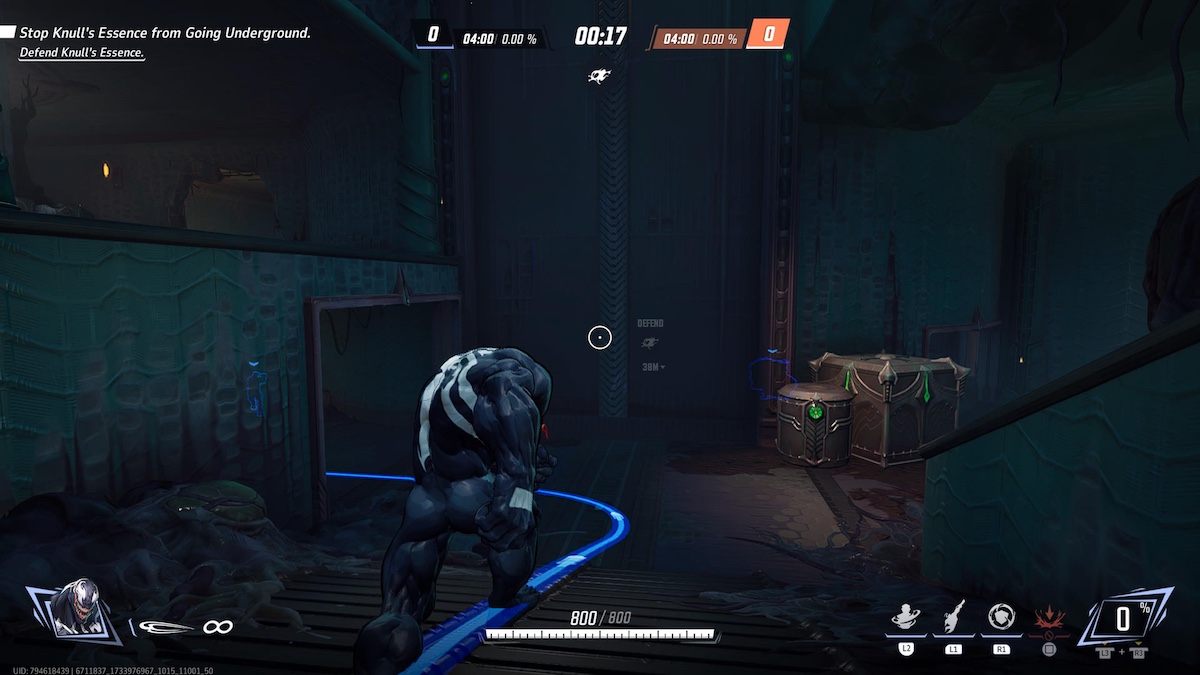 Marvel Rivals Venom: Venom running