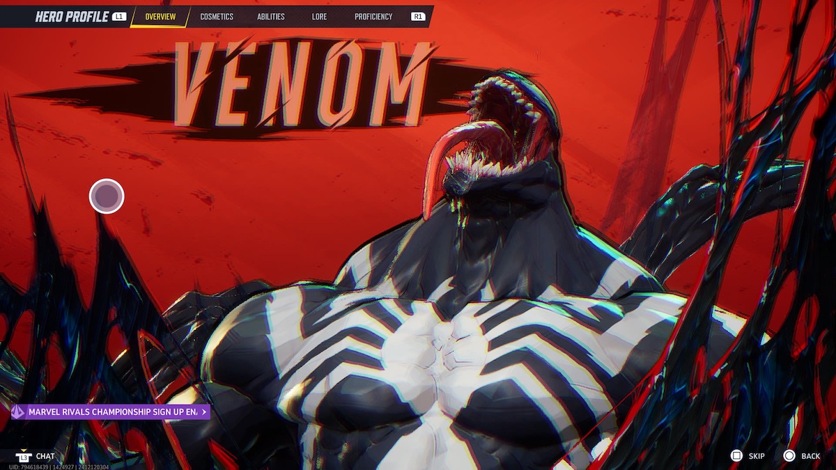 Marvel Rivals: Venom screaming