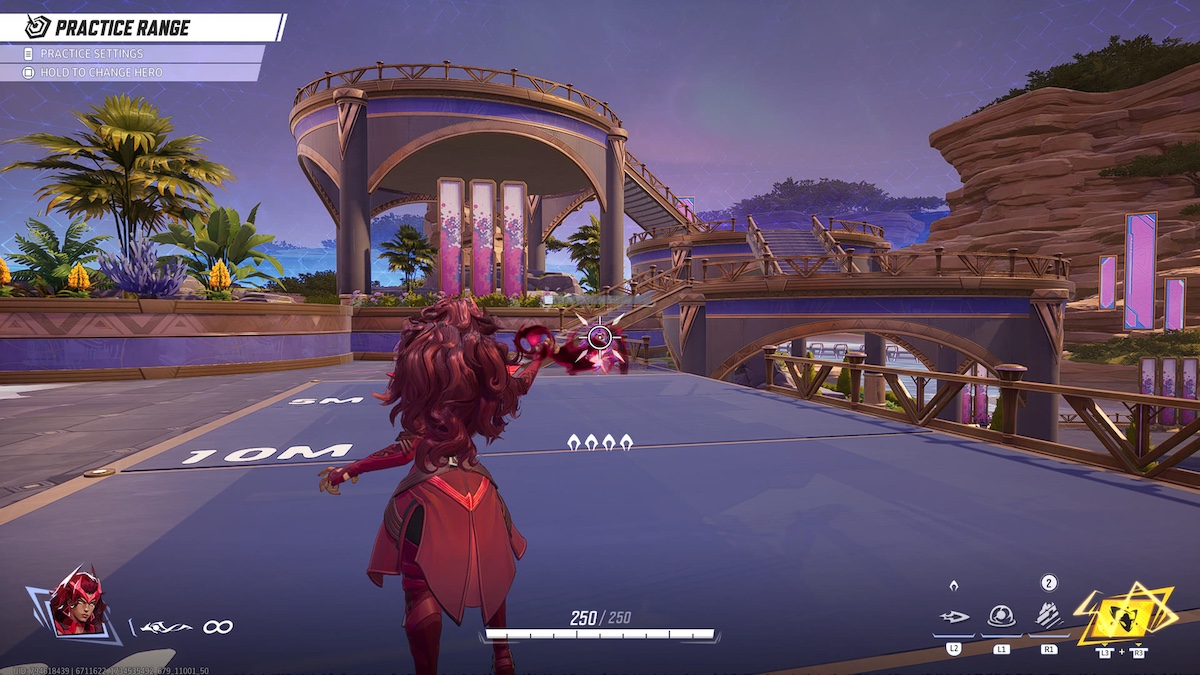 Marvel Rivals circle and crosshair reticle