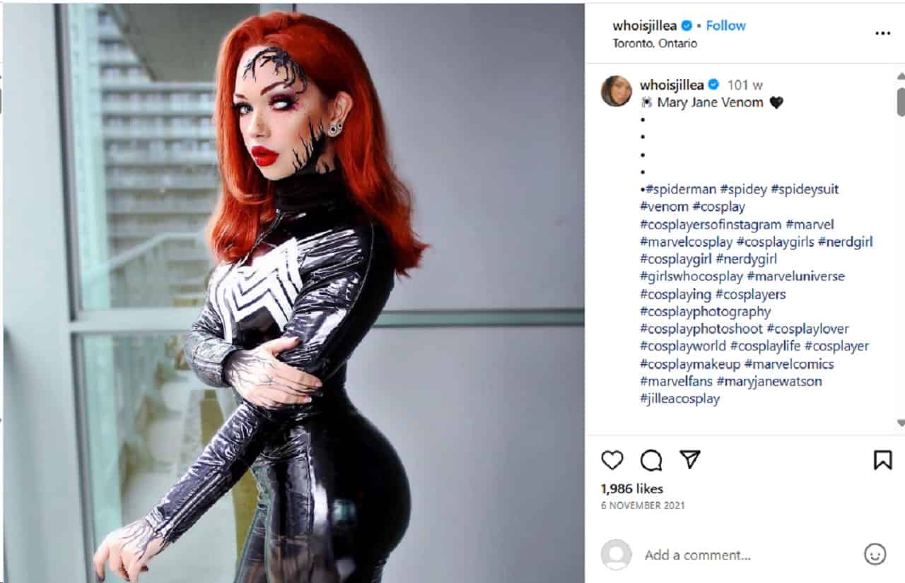 Mary Jane Venom cosplay by whoisjillea on Instagram