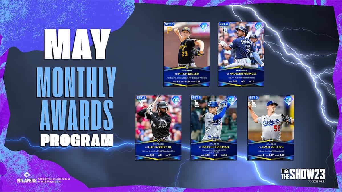 MLB The Show 23 May Monthly Award Program