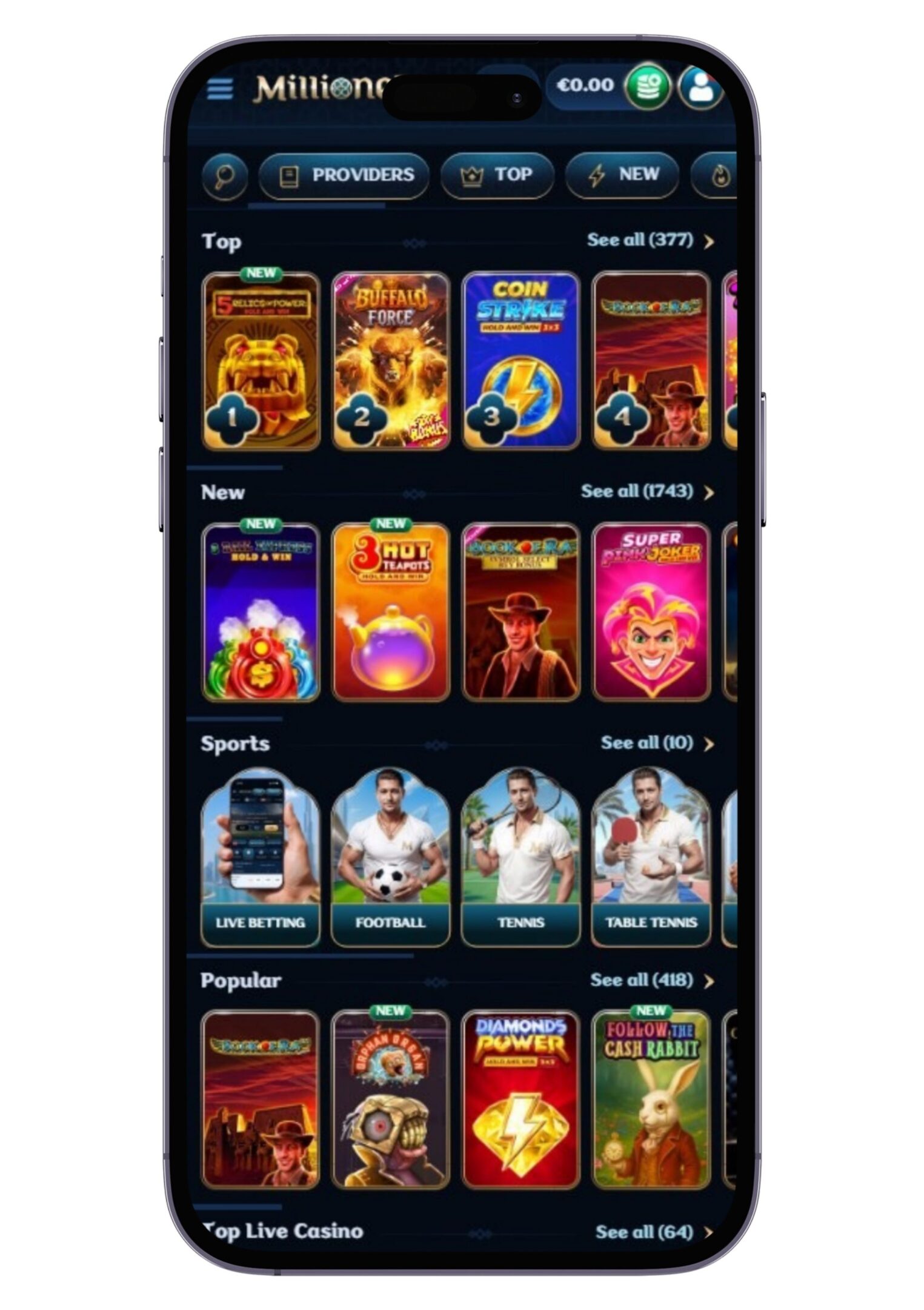 Milllioner is het beste online casino Nederland