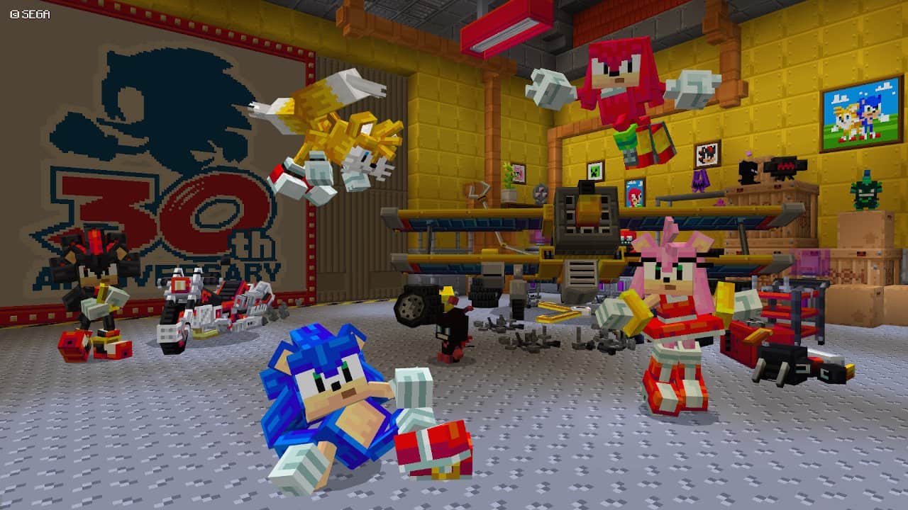 Minecraft gets Sonic the Hedgehog DLC