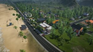 life by you early access release date - an aerial image of a town