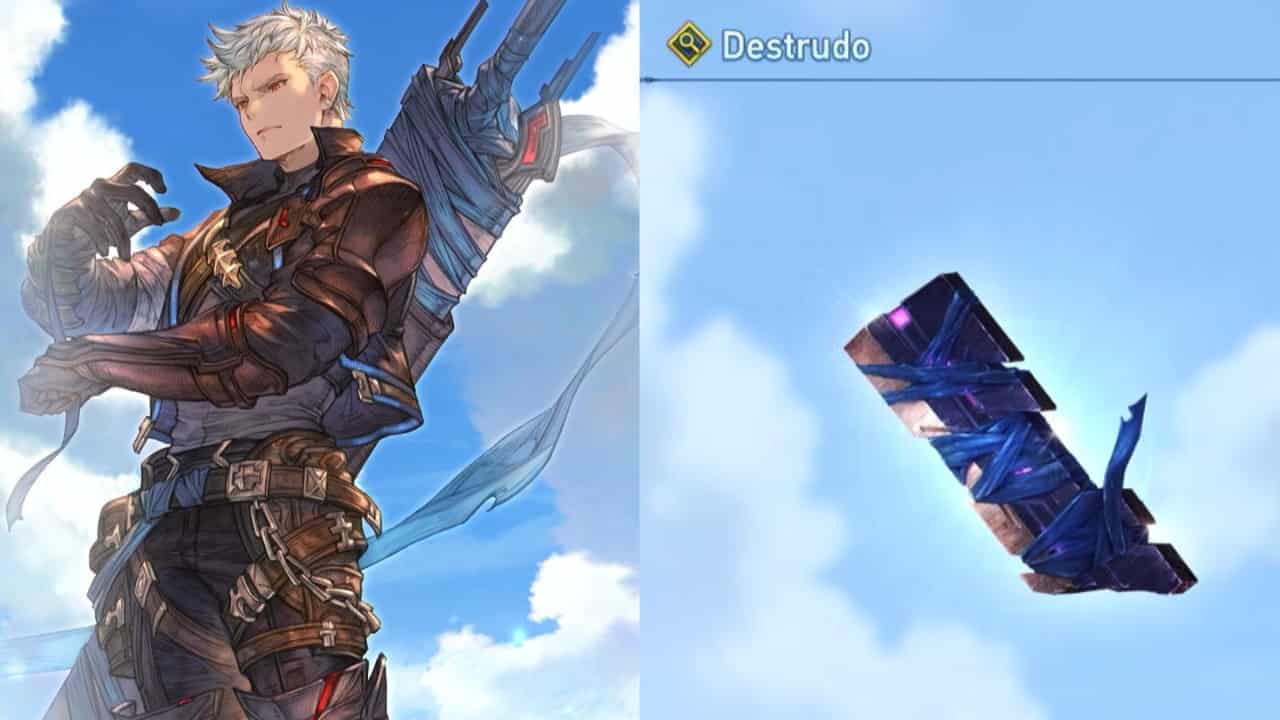 Id and Destrudo in Granblue Fantasy: Relink