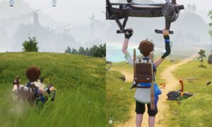 Sliding into a glide in Palworld