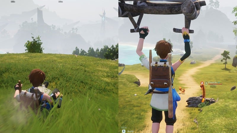 Sliding into a glide in Palworld