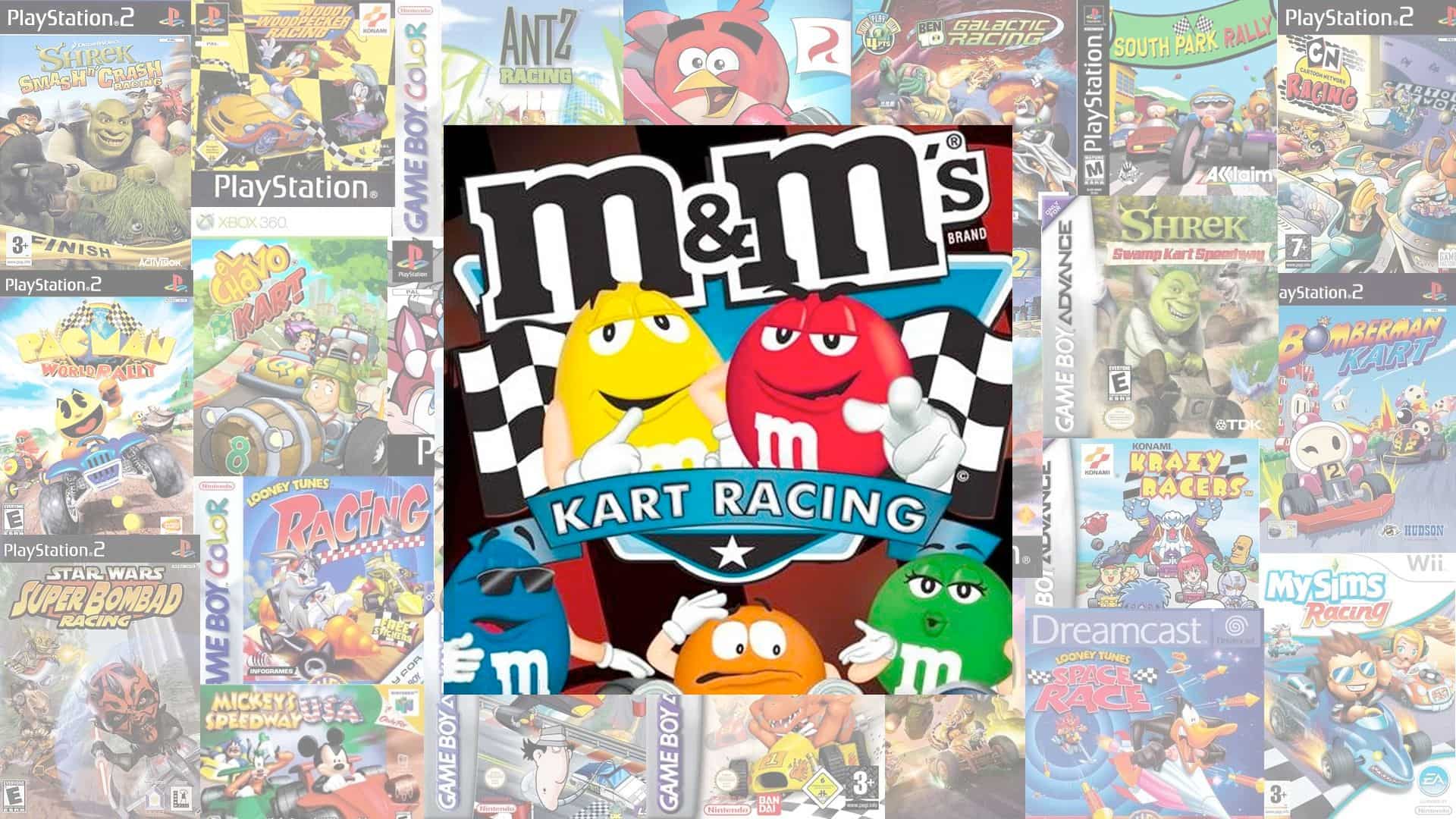 Mario waves a checkered flag over global tracks in Mario Kart Tour