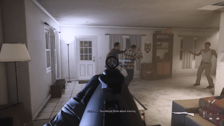 Mordern Warfare 2 Borderline home invasion