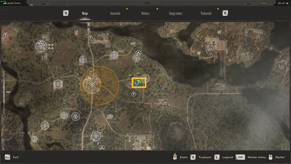 Stalker 2 artifact locations: Stalker near an anomaly.