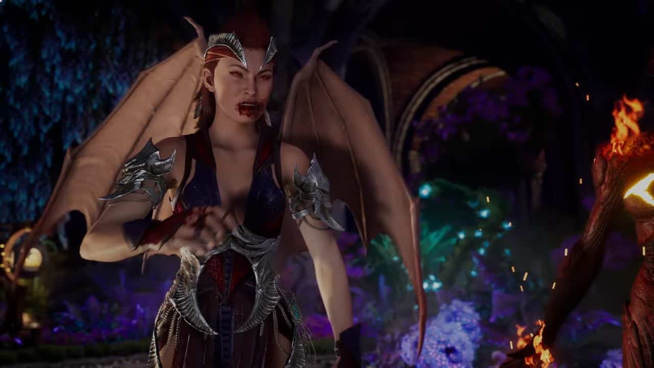Mortal Kombat 1 brings back sanguine warrior Nitara, voiced by Megan Fox