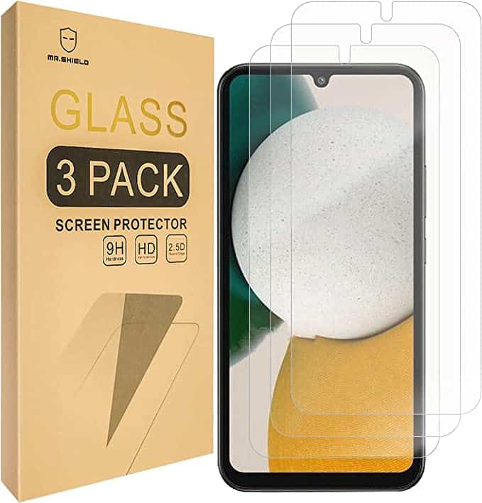 Mr. Shield Tempered Glass 9H hardness screen protector for Galaxy A54