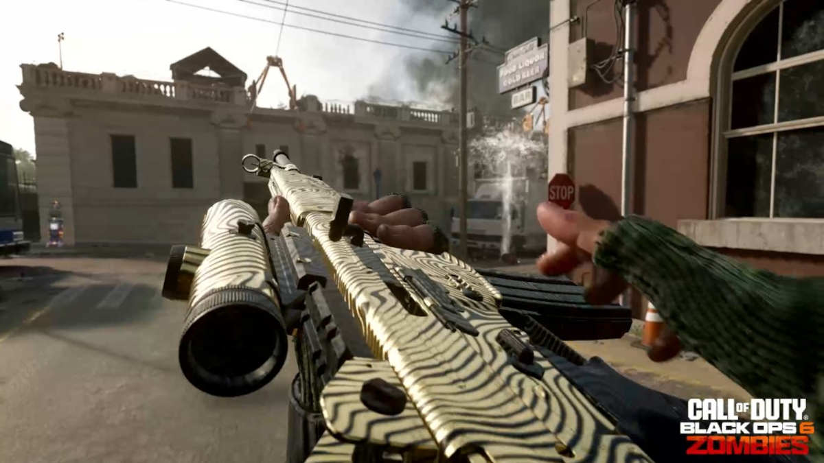 Mystic Gold mastery camo from Black Ops 6.