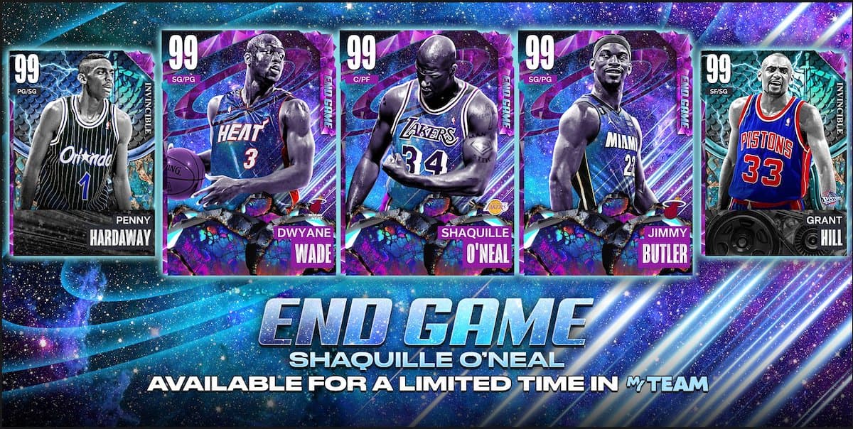 NBA 2K23 End Game Players