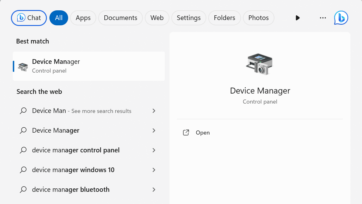 A screenshot of the device manager on a mac displaying how to update GPU driver.