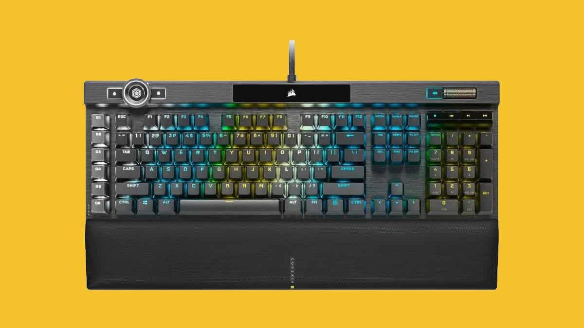 Amazon deal sees price plummet for this ergonomic Corsair gaming keyboard