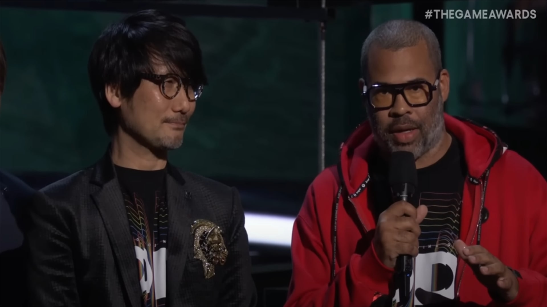 OD game creators Hideo Kojima and Jordan Peele