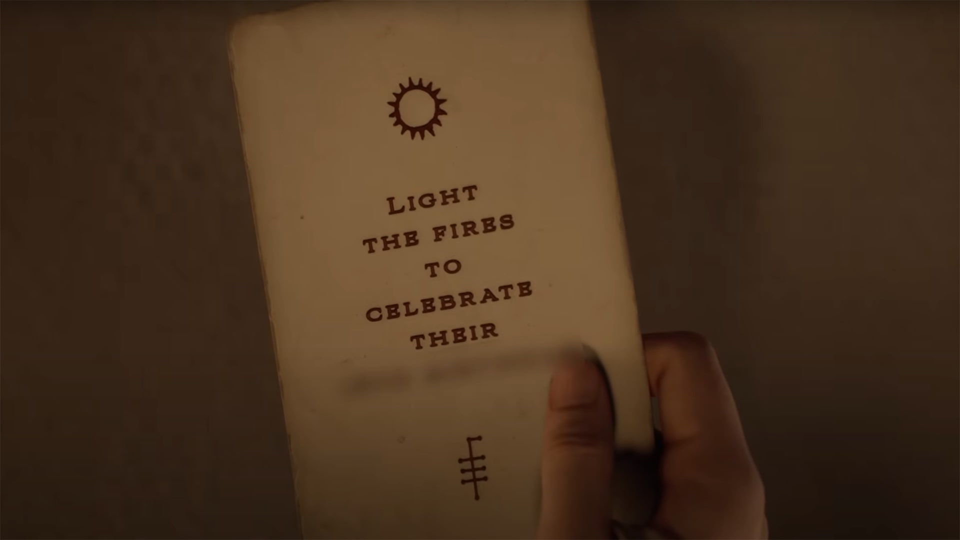 OD game ritual card
