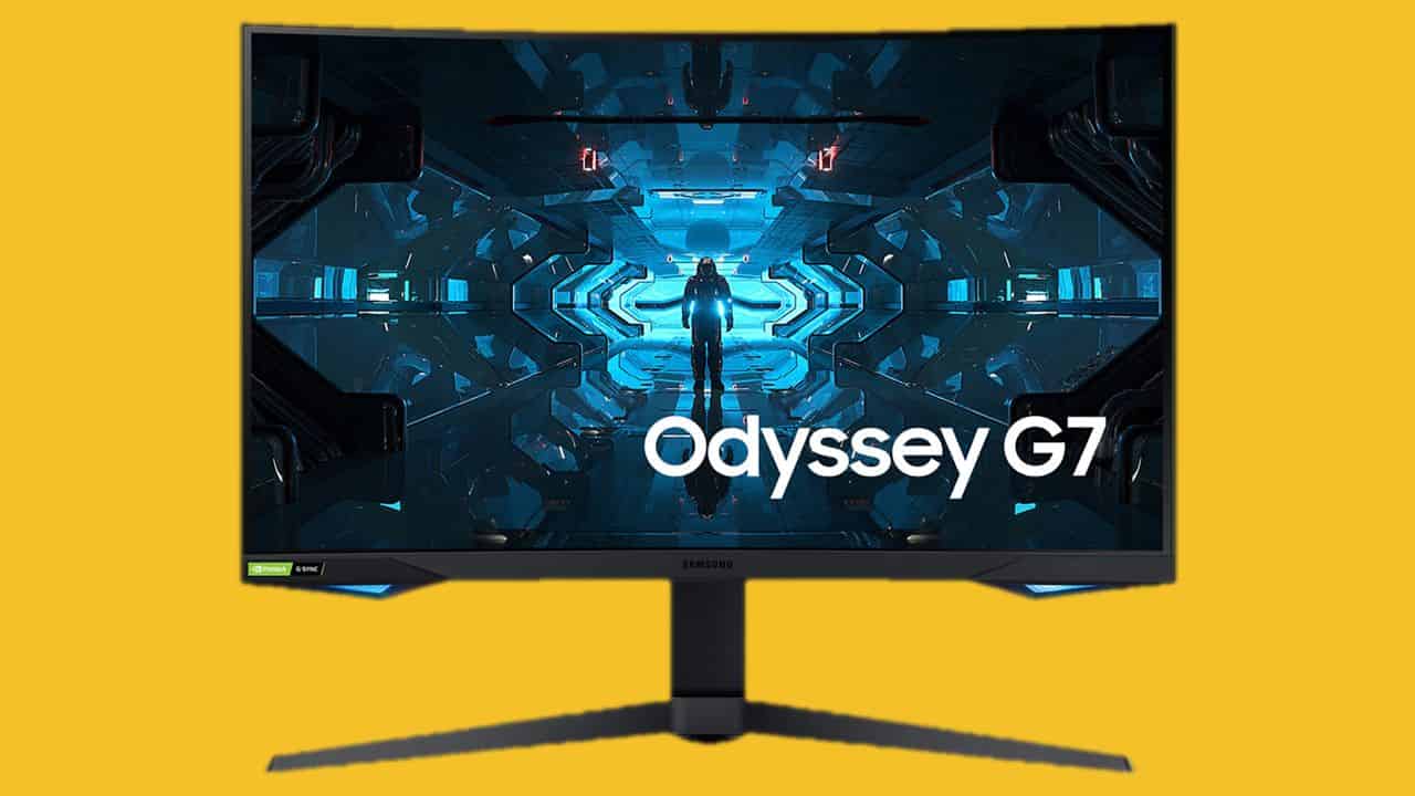 Samsung Odyssey G7 source: Samsung