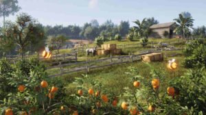 Once Human -re register: an scenic shot of the environment in the Once Human game.