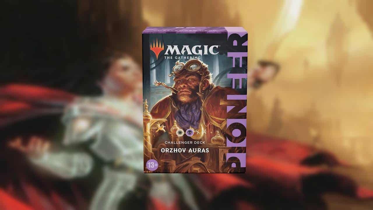 A box of the best challenger decks featuring Magic the Gathering Reign of Fire.
