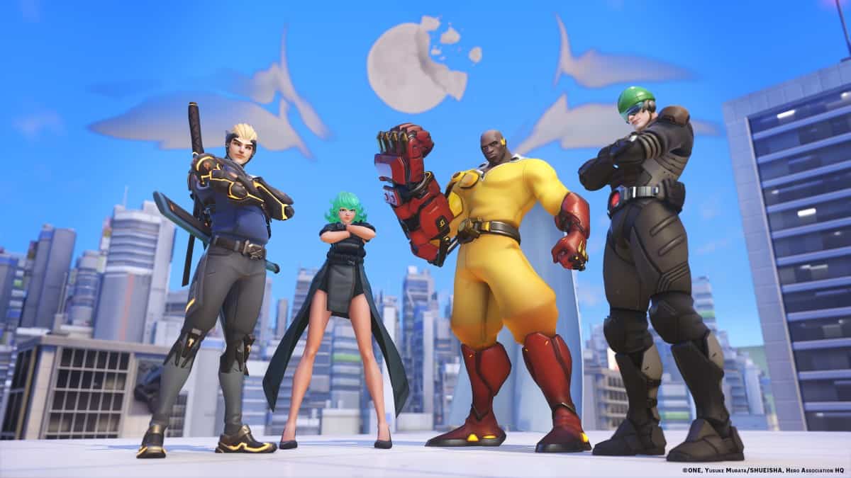 Overwatch 2 One Punch Man skins