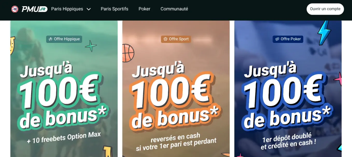 PMU.fr meilleur bookmaker en ligne