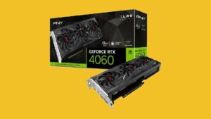 PNY GeForce RTX™ 4060 8GB XLR8 Gaming Verto RGB Triple Fan Graphics Card