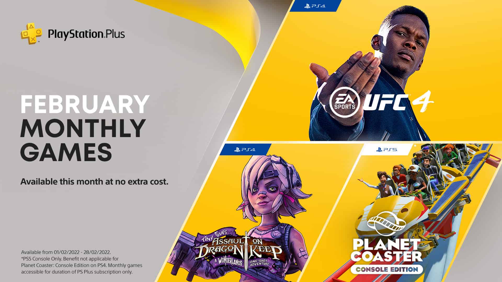 PS Plus February 2022