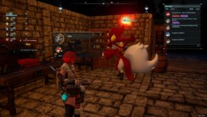 A screenshot of a video game featuring the best handiwork pals in a room.