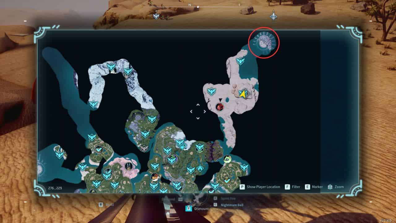 A screenshot of a video game showcasing the mesmerizing Astegon.