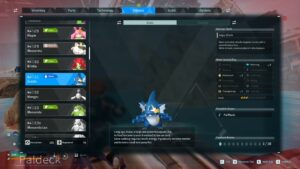 A screenshot of a game screen displaying different characters, including a detailed guide on obtaining the elusive gobfin.