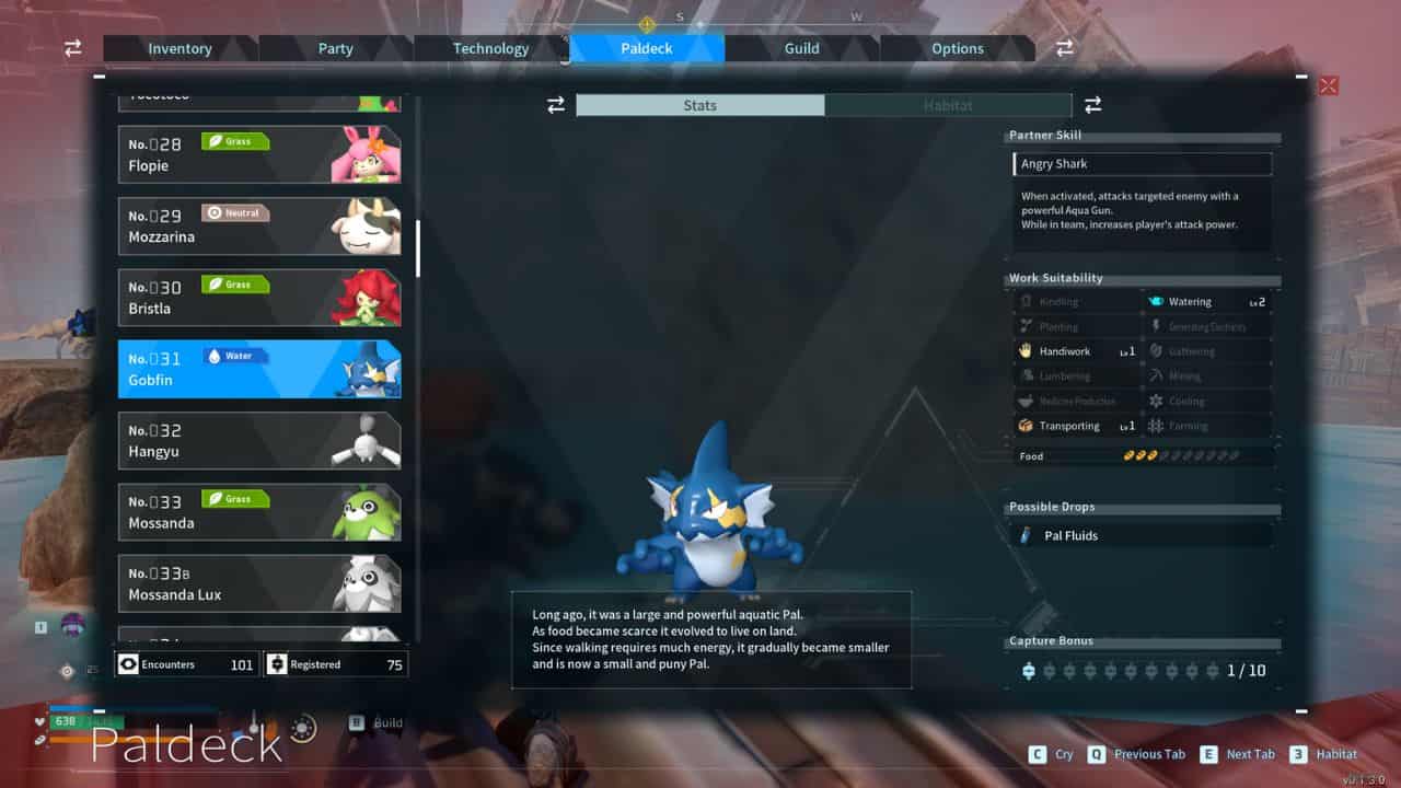 How to get Gobfin in Palworld – Gobfin location and item drops