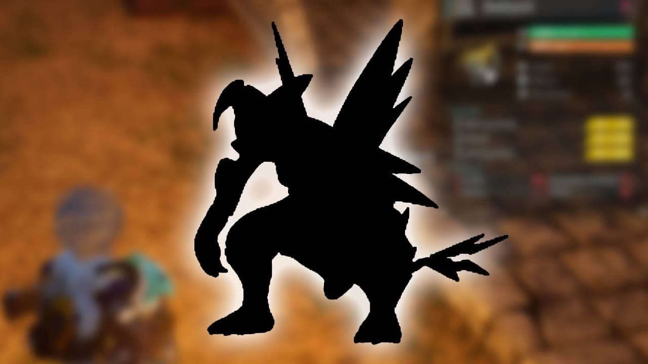 A silhouette of a weak character in a game, being doorbell ditched at people's bases.