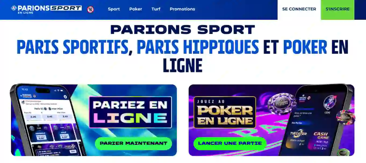 Parions sport bookmaker crypto en ligne