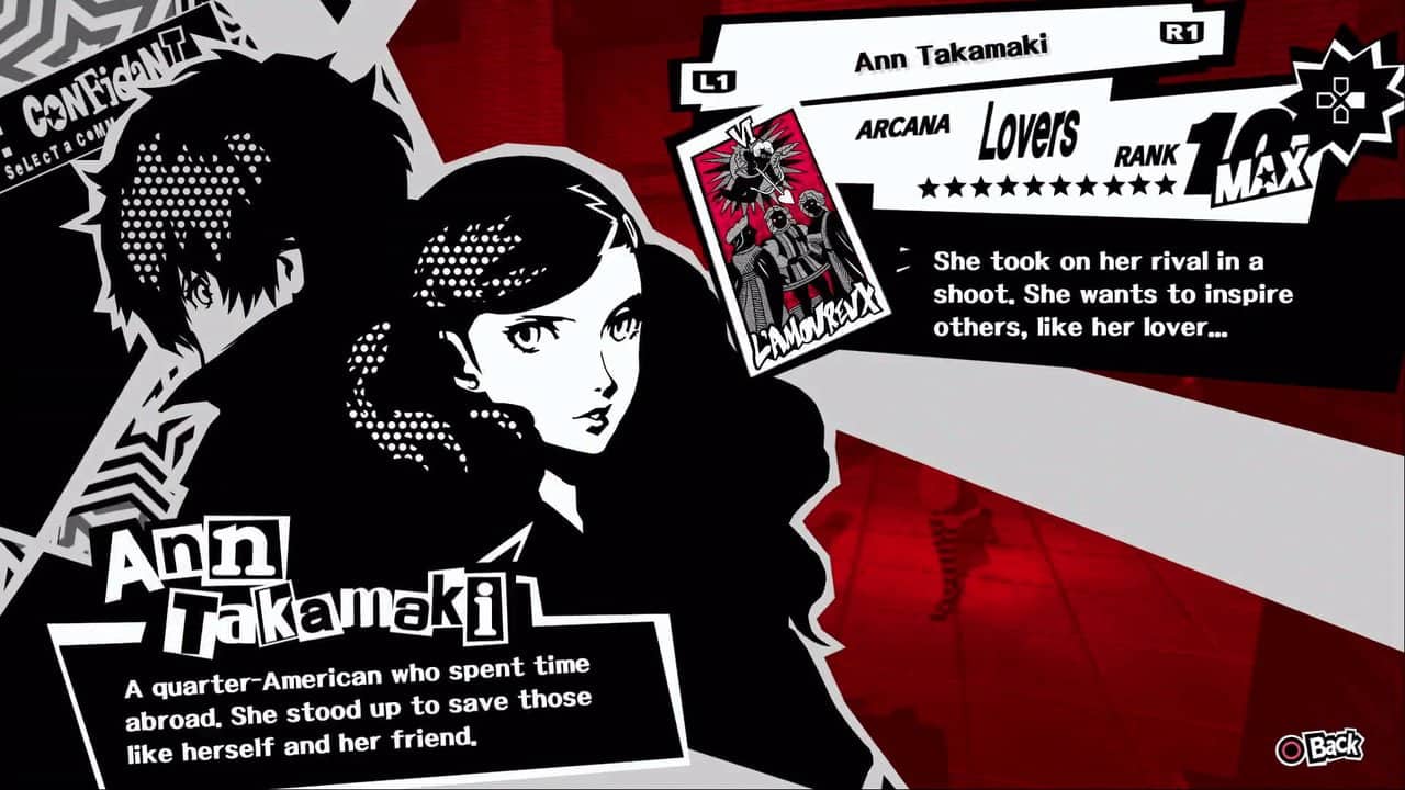 Persona 5 Royal Ann Takamaki (Lovers) Confidant Guide