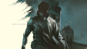 Physint game cover with main character on it