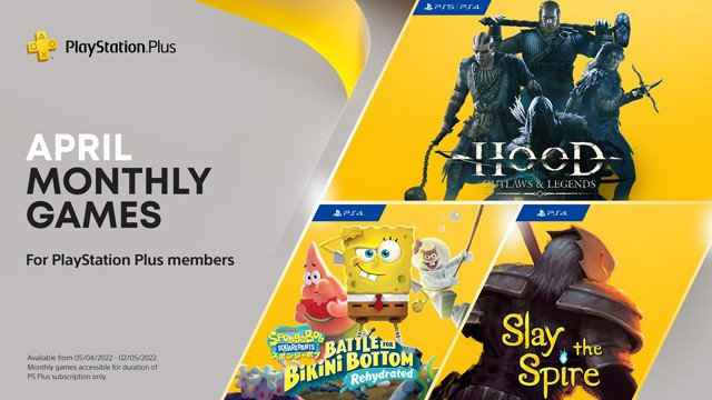 PlayStation Plus April 2022