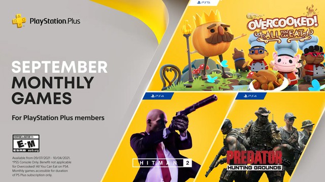 PlayStation Plus September 2021