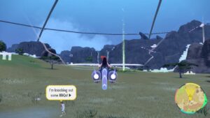 Pokemon-SCarlet-and-Violet-Indigo-Disk-Permanent-Fly-Playing-Gliding-On-Miraidon