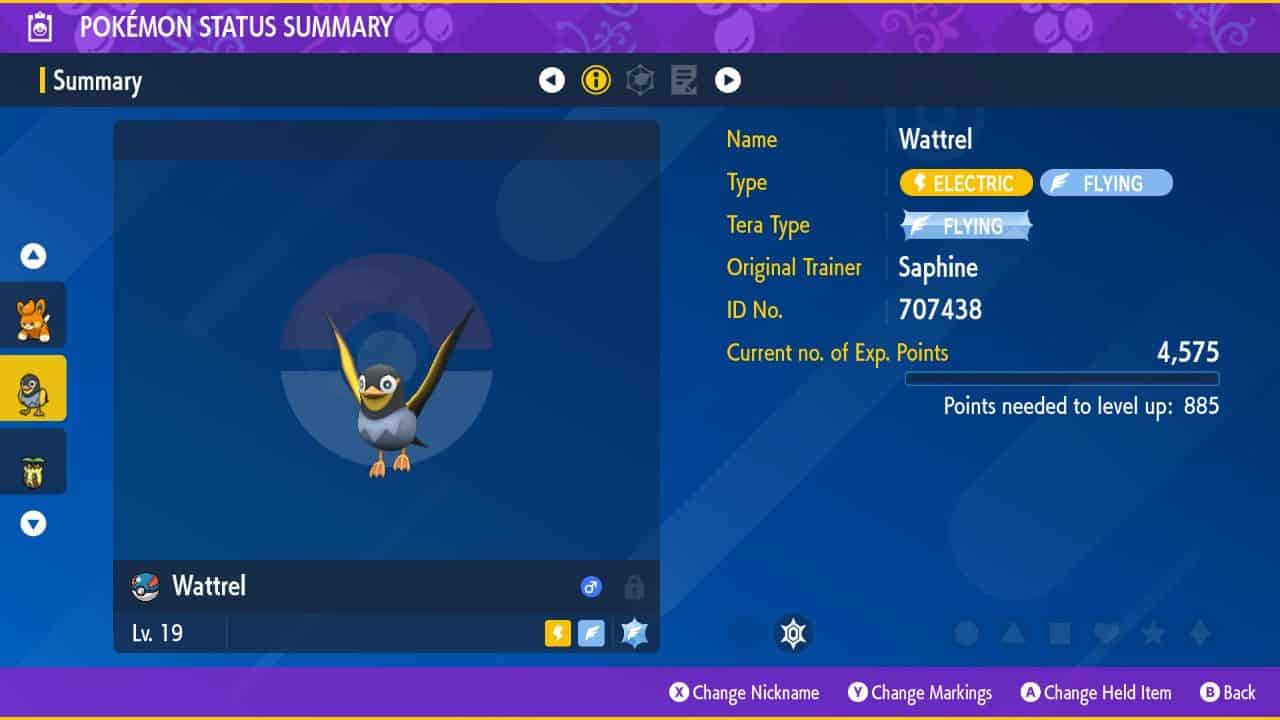 Pokemon-Scarlet-And-Violet-Best-Wattrel-Nature-Pokemon-Summary
