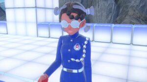 Pokemon-Scarlet-Violet-Amarys-Trial-Amarys-Standing-In-Arena