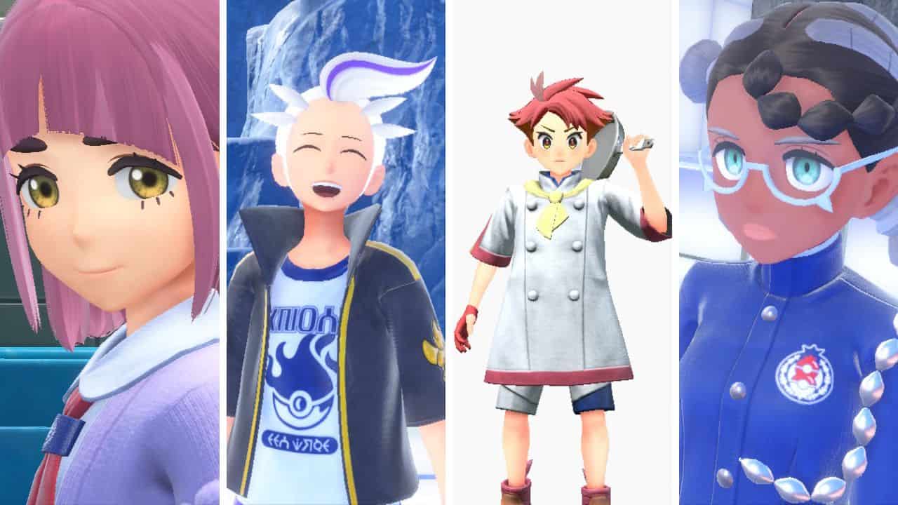 Pokemon Indigo Disk Best Elite Four Order – Levels, types, and weaknesses