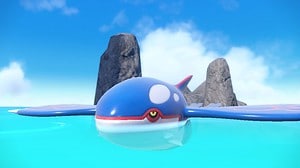 Pokemon-Scarlet-Violet-Indigo-Disk-Catch-Kyogre-Legendary-Pokemon-in-Water
