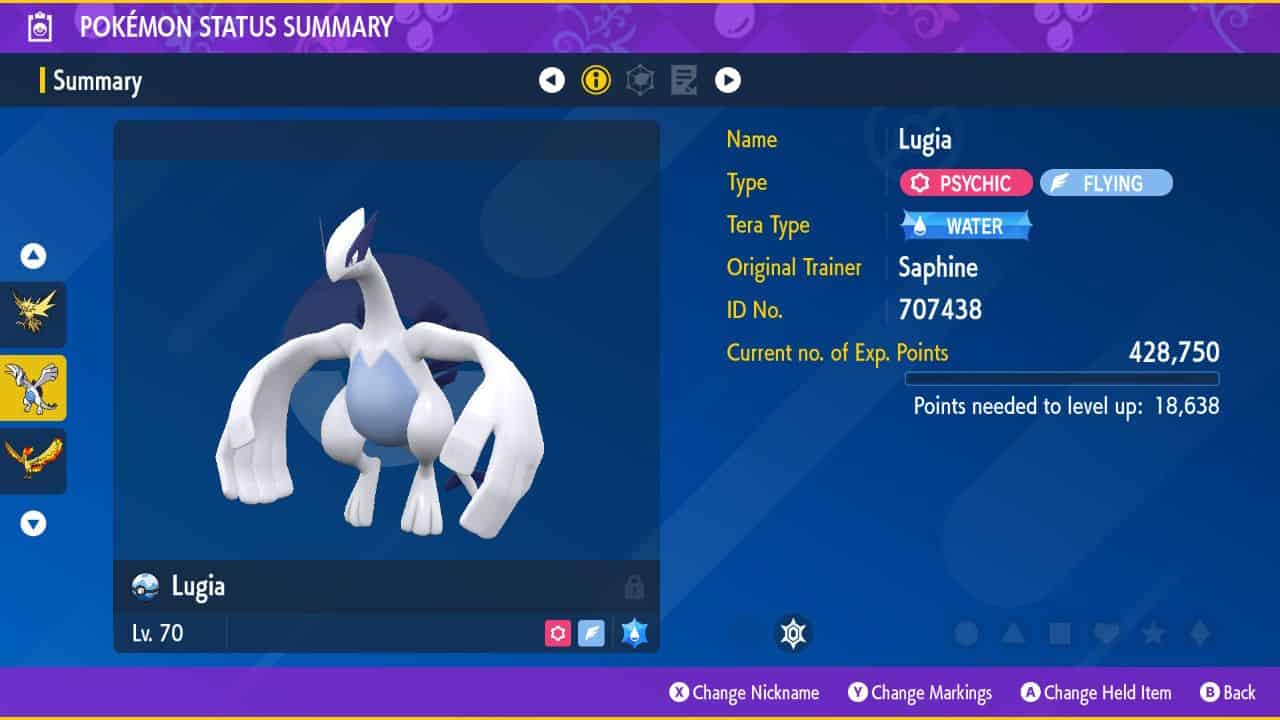 Pokemon-Scarlet-Violet-Indigo-Disk-Catch-Lugia-Pokedex-Data