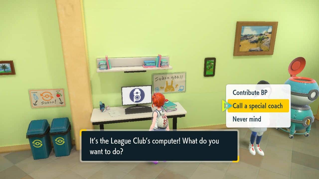 Pokemon-Scarlet-Violet-Indigo-Disk-Special-Trainers-Player-Using-League-Computer