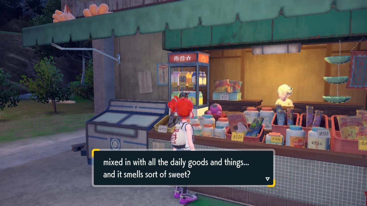 A captivating screenshot of a shop in a video game, where players can embark on the Mochi Mayhem Epilogue.